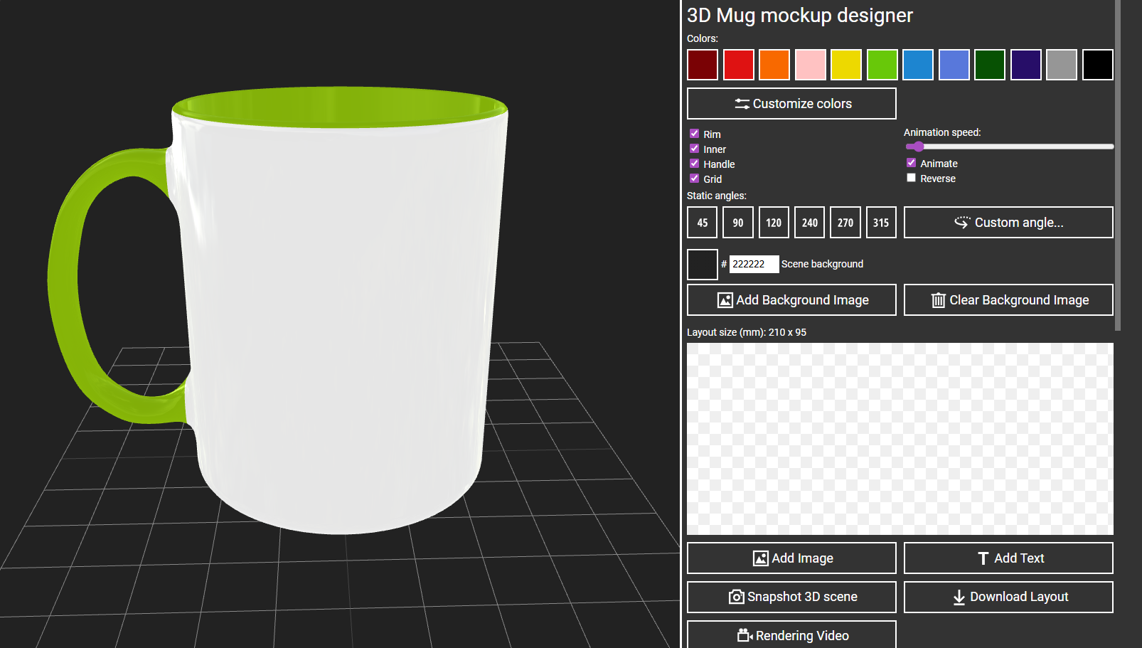 3D Mug  Creater preview